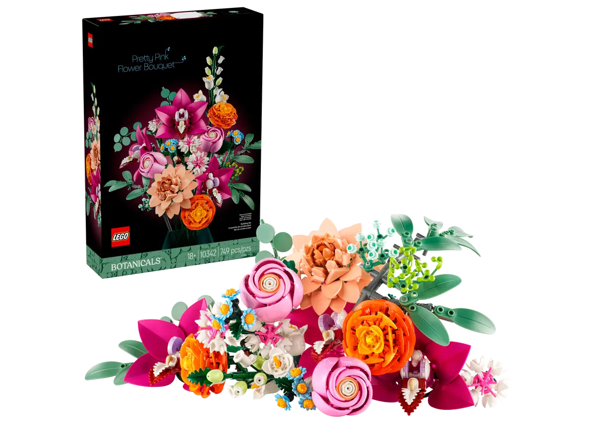 LEGO Botanicals - Pink Flower Bouquet 10342