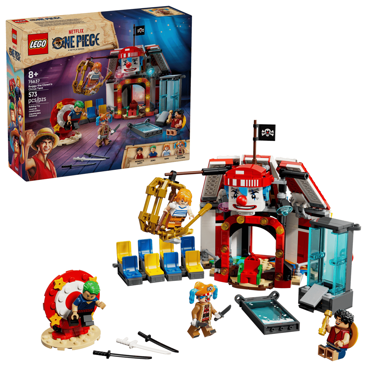 LEGO ONE PIECE - Buggy the Clown's Circus Tent 75637