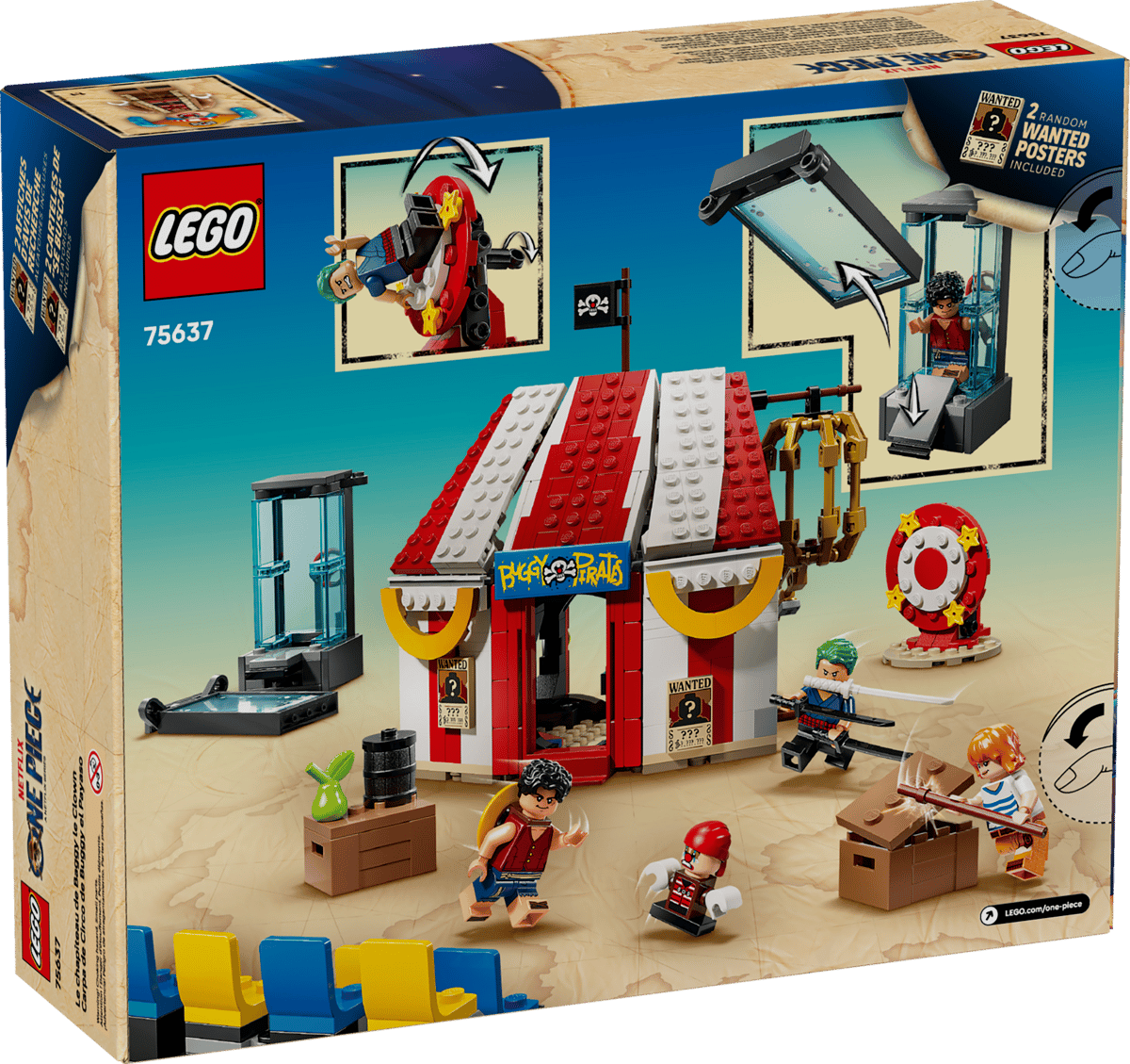 LEGO ONE PIECE - Buggy the Clown's Circus Tent 75637
