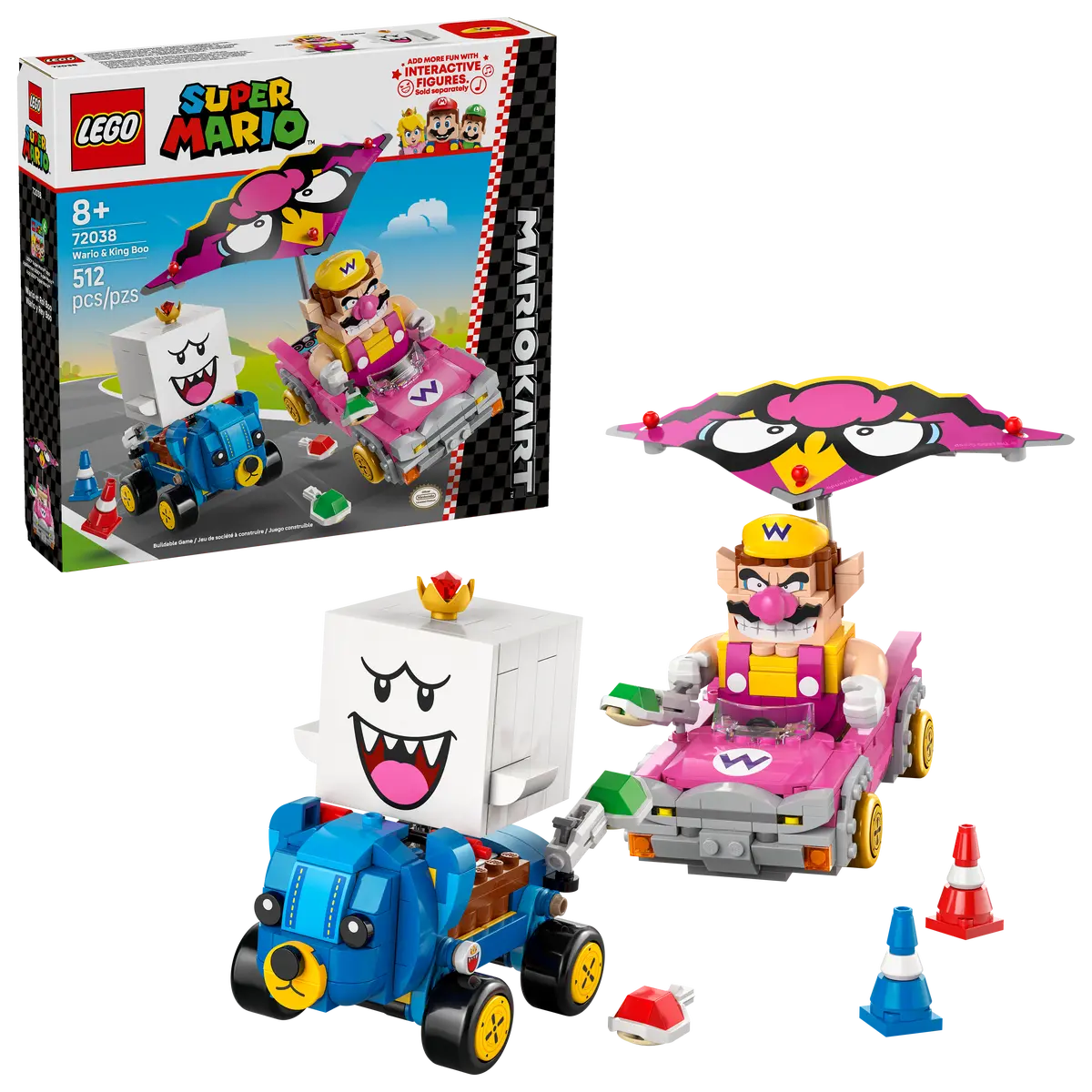 LEGO Super Mario - Wario and King Boo 72038