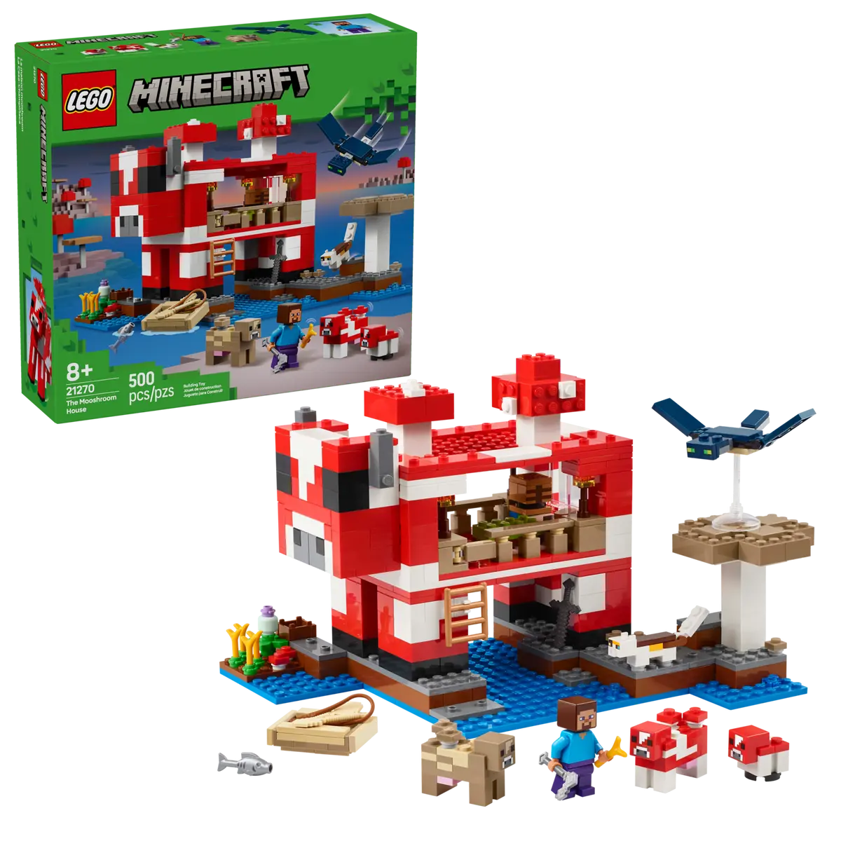 LEGO Minecraft - The Mooshroom House 21270