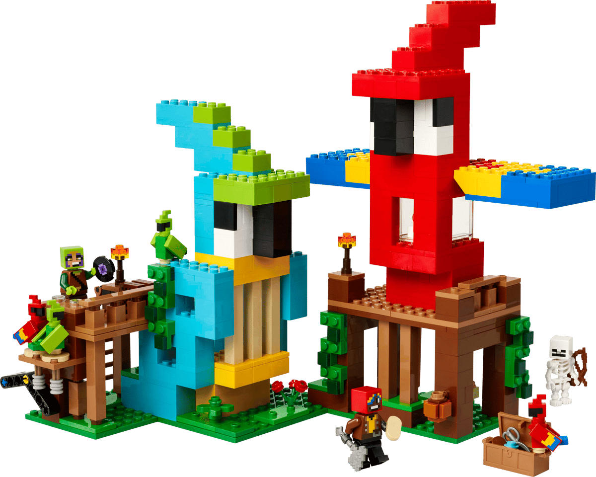 LEGO Minecraft - The Parrot Houses 21282