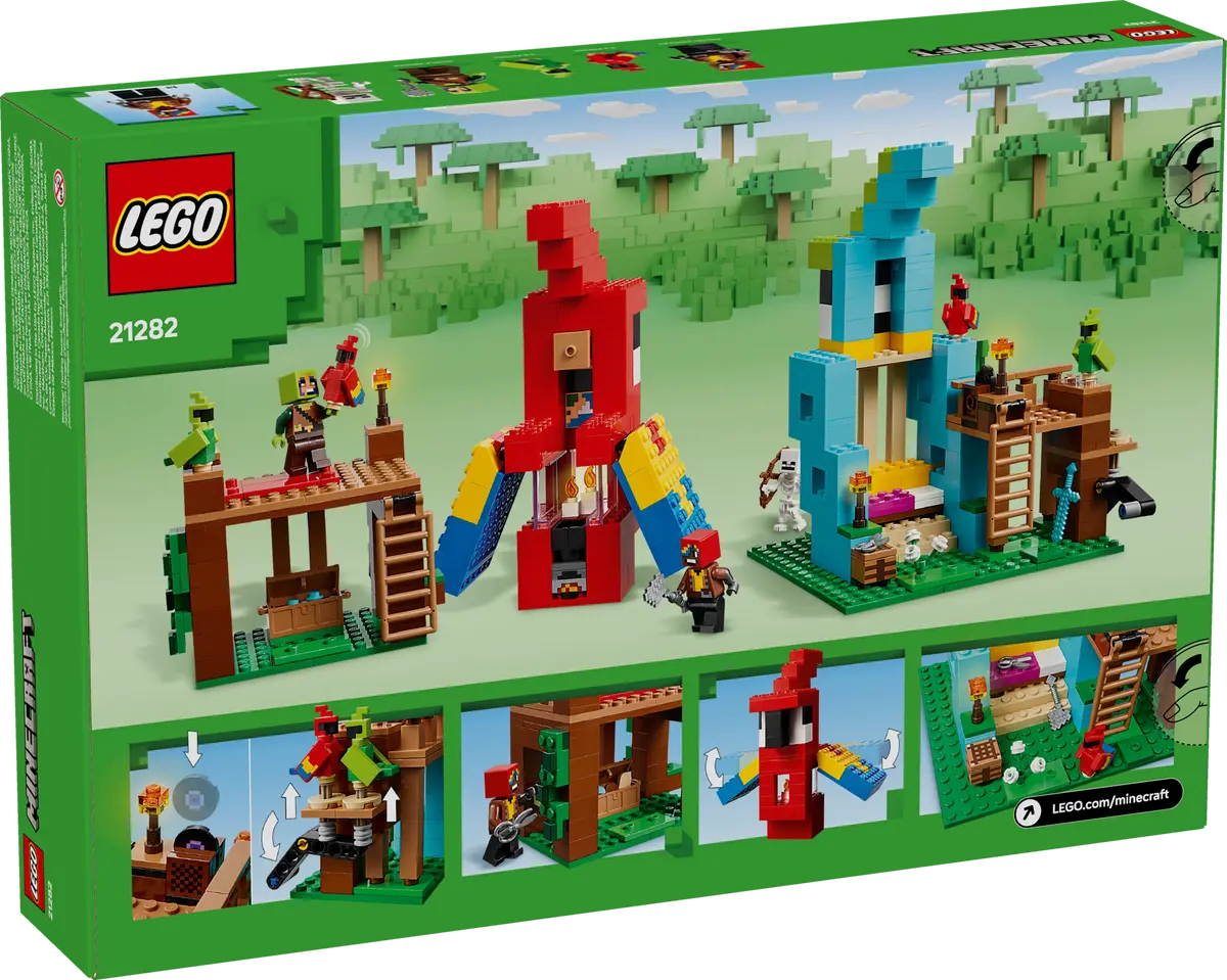 LEGO Minecraft - The Parrot Houses 21282