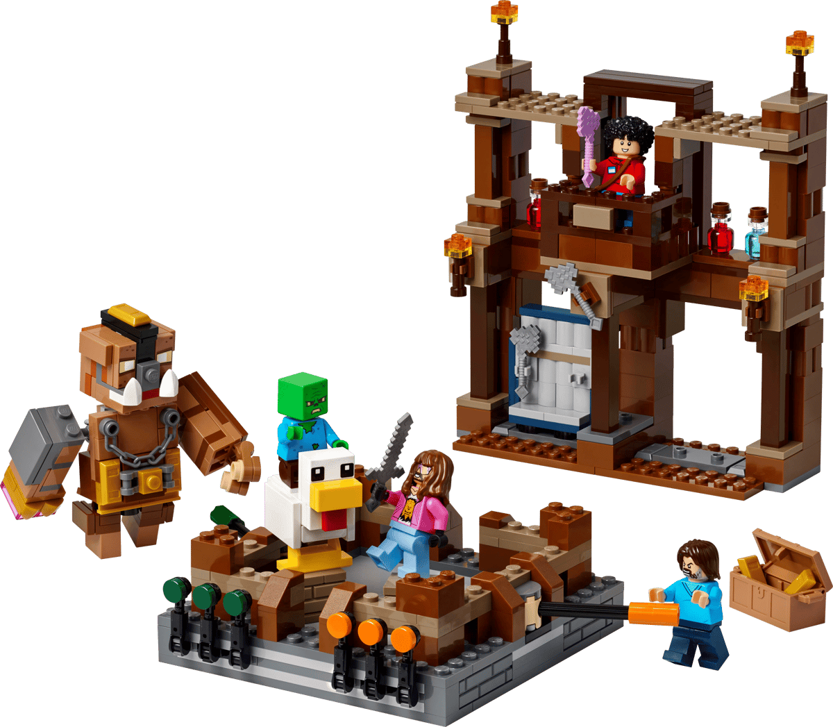 LEGO Minecraft - Woodland Mansion Fighting 21272