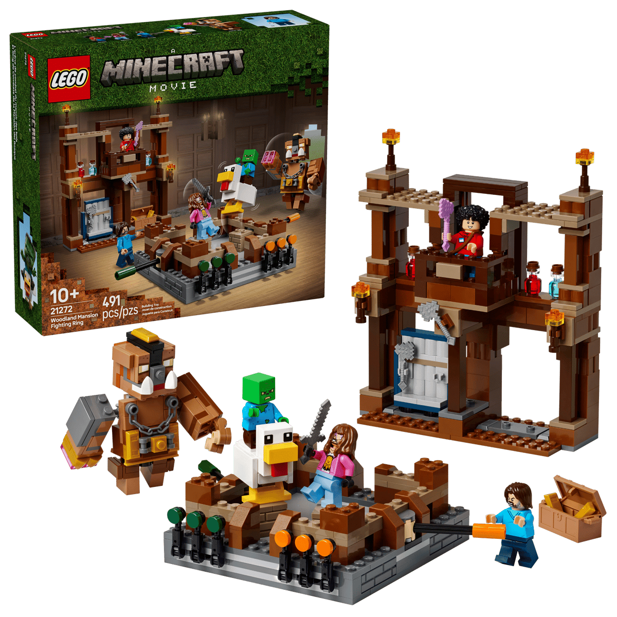 LEGO Minecraft - Woodland Mansion Fighting 21272