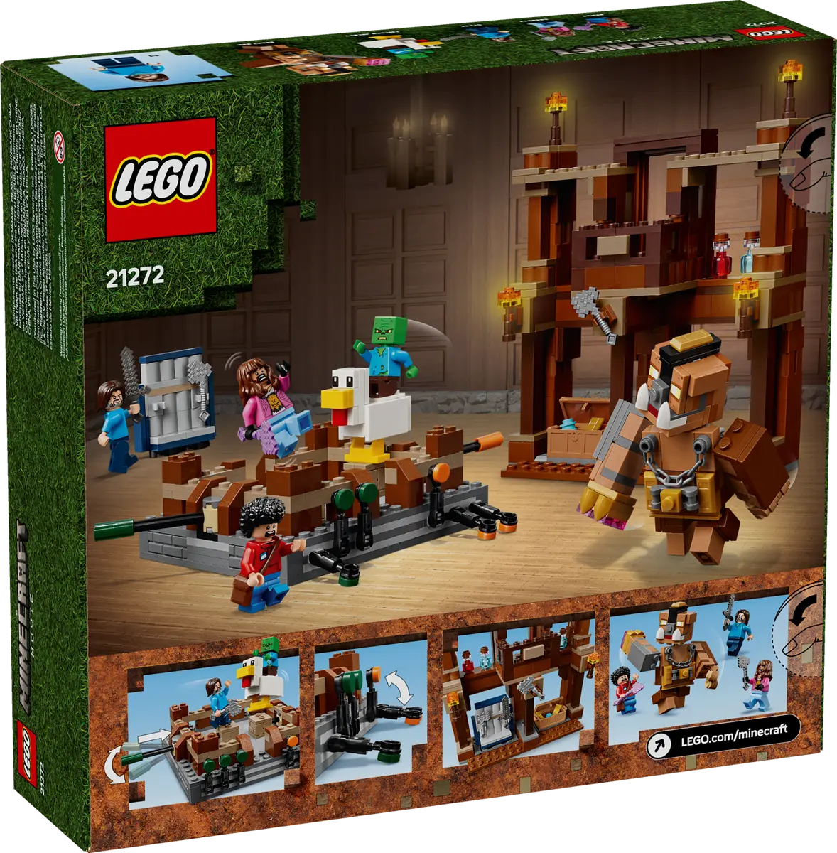 LEGO Minecraft - Woodland Mansion Fighting 21272
