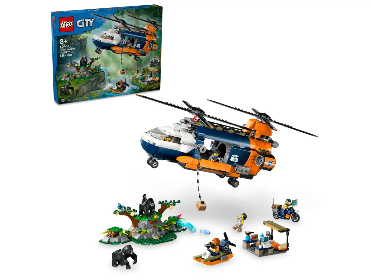 LEGO City - Jungle Explorer Helicopter 60437