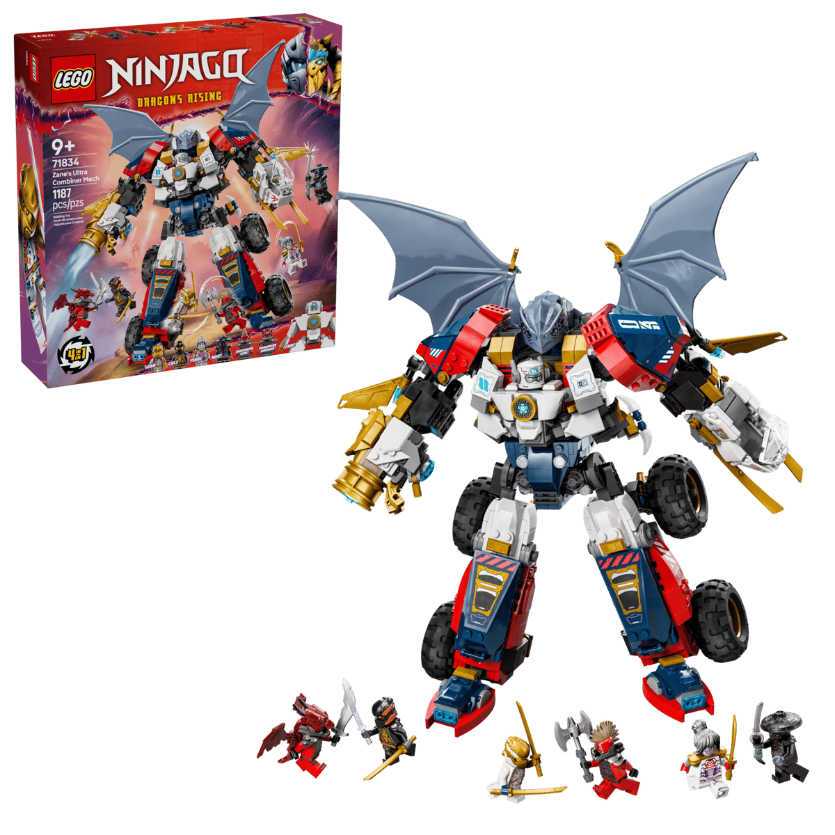 LEGO NINJAGO - Zane's Ultra Combiner Mech 71834