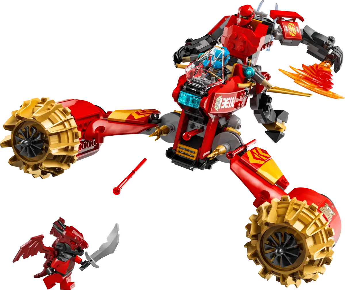 LEGO NINJAGO - Kay's Mech Storm Rider 71830
