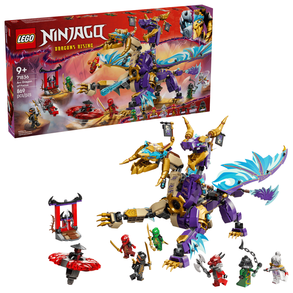 LEGO NINJAGO - Arc Dragon of Focus 71836