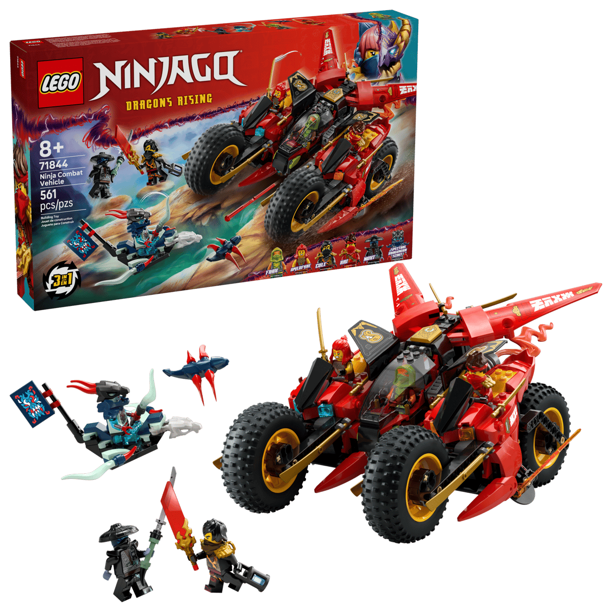 LEGO NINJAGO - Ninja Combat Vehicle 71844