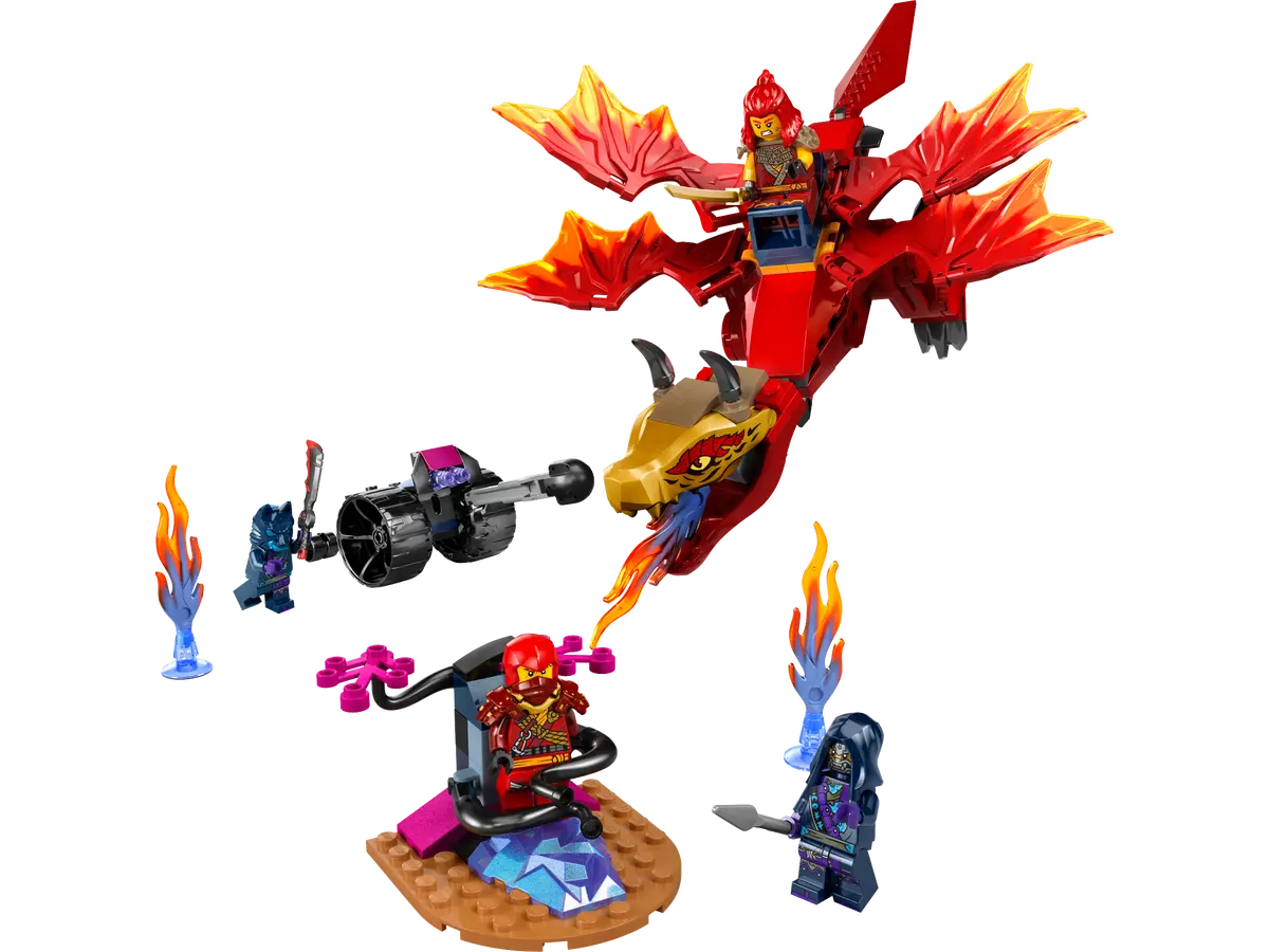 LEGO NINJAGO - Kay's Source Dragon battle 71815