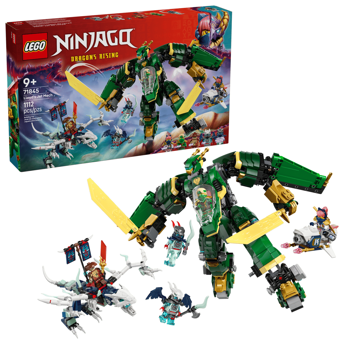 LEGO NINJAGO - Lloyd's Jet Mech 71845